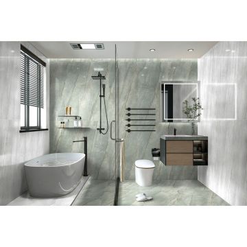 Керамогранит Global Tile (Глобал Тайл) Donna Зеленый лаппатированный 60x120 см, GT1206015517SPR