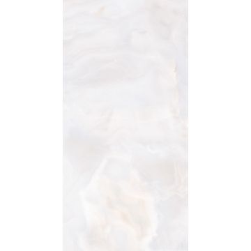 Керамогранит Global Tile (Глобал Тайл) Onyx Белый Slim полированный 60x120 см, GT120604403PR