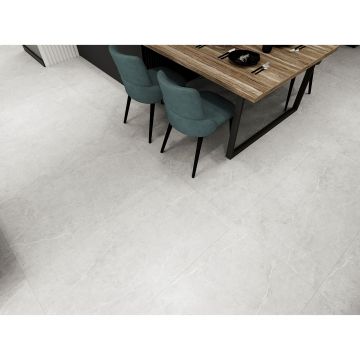 Керамогранит Global Tile (Глобал Тайл) Ideal светло-серый лаппатированный 60x120 см, GT1206020506LGR