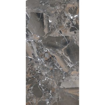 Керамогранит Global Tile (Глобал Тайл) Opera Серо-бежевый карвинг 60x120 см, GT120606813MCR