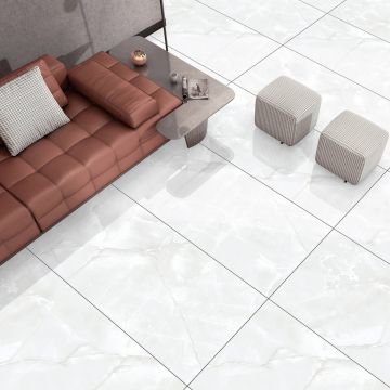 Керамогранит Azario (Азарио) Sky White Glossy 60х120 см, P3211112137G