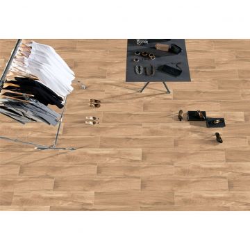 Керамогранит Azario (Азарио) Ashwood Matt 20х120 см, P231123221WM