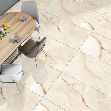 Керамогранит Azario (Азарио) Honey Beige Glossy 60х120 см, P3211112139G