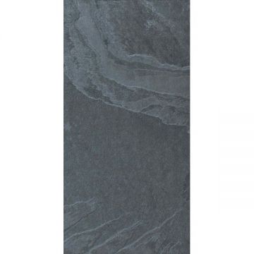 Керамогранит Belleza Rustino Nero (Carving) 60х120 см, СК000043631