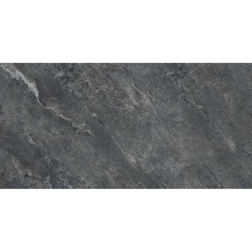 Керамогранит LCM (ЛКМ) Ajax Black матовый карвинг 60х120 см 60120AJA99M