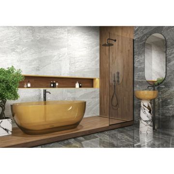 Керамогранит LCM Mineral Gray полированный 600х1200 мм 60120INL15P