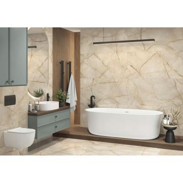 Керамогранит LCM (ЛКМ) Special Marmo Beige полированный 60х120 см 60120PEC11P