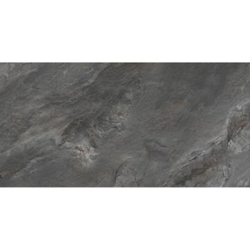 Керамогранит LCM (ЛКМ) Argenta Graphite матовый карвинг 60х120 см 60120RGE25M