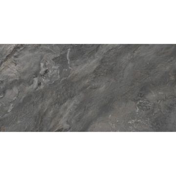 Керамогранит LCM (ЛКМ) Argenta Graphite матовый карвинг 60х120 см 60120RGE25M