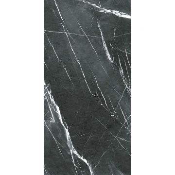 Керамогранит Granitea (Гранитея) Нейва черный матовый 60х120 см, G395