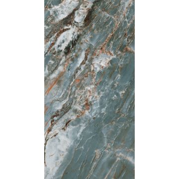 Керамогранит Modern Tile (Модерн Тайл) Fine Teal 60x120 Carving