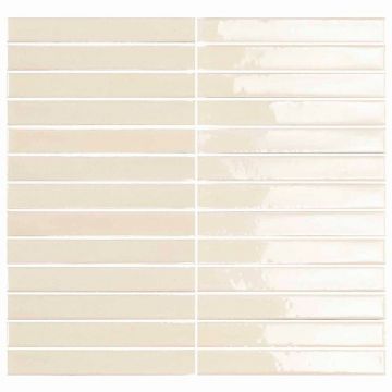 Мозаика Amadis Fine Tiles (Амадис) (Амадис Файн Тайлс) Short Stick Ivory 29.2x29.5 см (элемент 2х15 см)