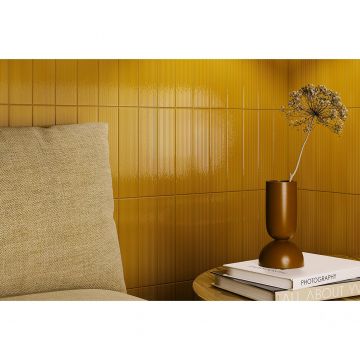 Настенная плитка Amadis Fine Tiles (Амадис) (Амадис Файн Тайлс) Stripes Albero Crackle 6.5x26.1 см