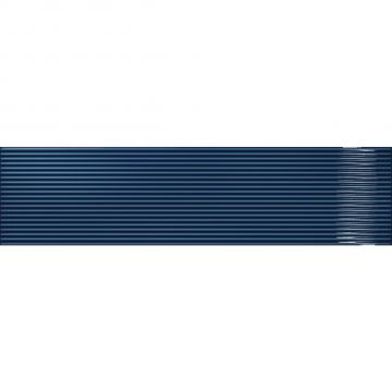 Настенная плитка Amadis Fine Tiles (Амадис) (Амадис Файн Тайлс) Stripes Cobalto Crackle 6.5x26.1 см