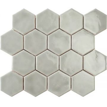Керамическая плитка Amadis Fine Tiles (Амадис Файн Тайлс) Art Deco Glossy on Mesh Chameleon 32x28 см