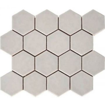 Керамическая плитка Amadis Fine Tiles (Амадис Файн Тайлс) Art Deco Matt on Mesh Cement Grey 32x28 см