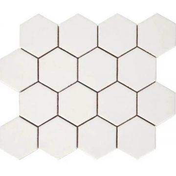 Керамическая плитка Amadis Fine Tiles (Амадис Файн Тайлс) Art Deco Matt on Mesh White 32x28 см