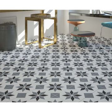 Керамогранит Etili Seramik Milan Grey Pre-Cut 45x45 см