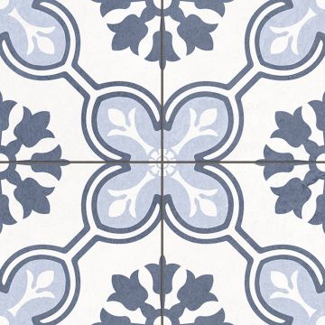 Керамогранит Etili Seramik Chateau Blue Pre-Cut 45x45 см