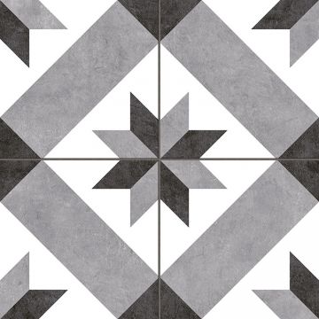 Керамогранит Etili Seramik Nero Pre-Cut 45x45 см