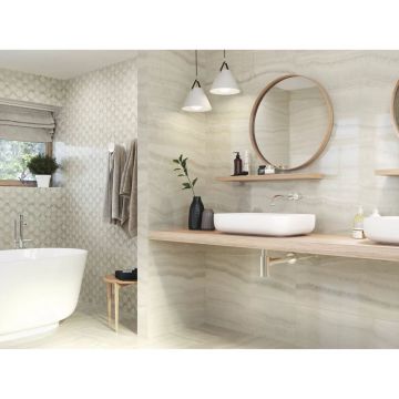 Керамическая плитка Baldocer (Балдокер) Coliseum Pearl 28х85 см