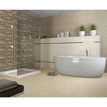 Керамическая плитка Декор Baldocer (Балдокер) Elan Marfil Decor 33.3х100 см