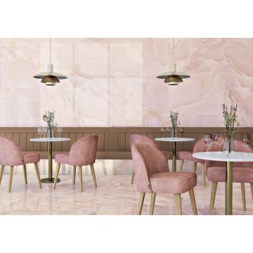 Керамогранит Baldocer (Балдокер) Onyx Rose Pulido 120х120 см