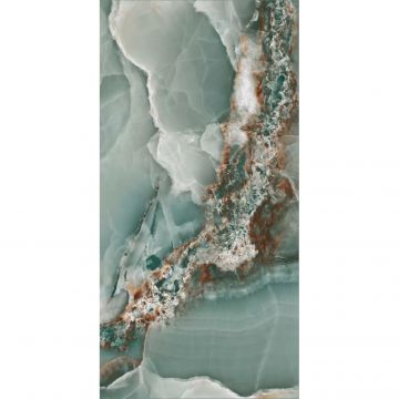 Керамогранит Baldocer (Балдокер) Onyx Turquoise Pulido 60х120 см