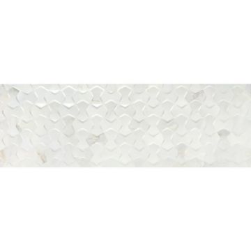 Керамическая плитка Baldocer (Балдокер) Quios Bowtie Silver Rect 40х120 см, ректификат