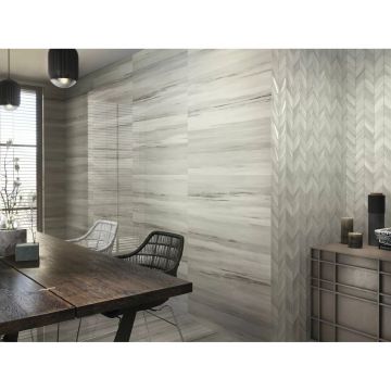 Керамическая плитка Baldocer (Балдокер) Riverdale Aden White 30х90 см