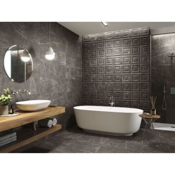 Керамическая плитка Baldocer (Балдокер) Shetland Dark Rect 33,3х100 см, ректификат