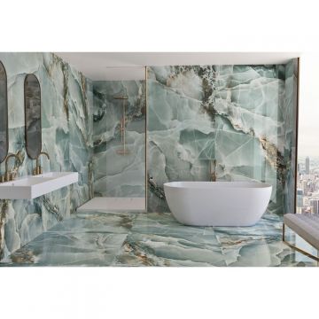 Керамогранит Baldocer (Балдокер) Onyx Terquoise Pulido 60x120 см