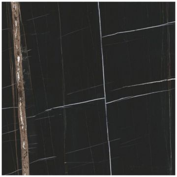 Керамогранит Балдокер Titanium 80х80 см черный глянцевый, Black Pulido, Baldocer