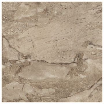 Плитка Балдокер Dreire Bone 44,7х44,7 см коричневая глянцевая, Dreire Noce, Baldocer