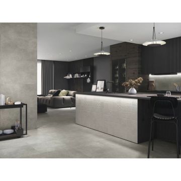 Керамогранит Baldocer (Балдокер) Asphalt Fume 40х120 см