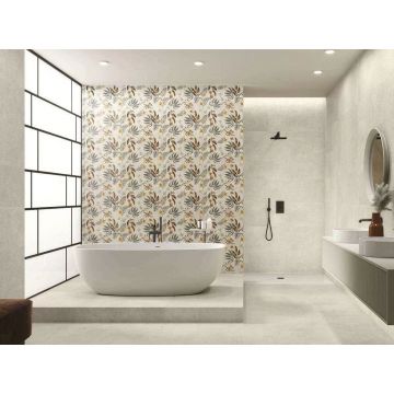 Керамогранит Baldocer (Балдокер) Asphalt Off White 40х120 см