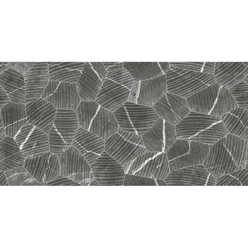 Настенная плитка Cube Ceramica (Куб Керамика) Hardrock Rake Gray матовая 30х60 см