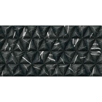 Настенная плитка Cube Ceramica (Куб Керамика) Hardrock Trigon Dark матовая 30х60 см