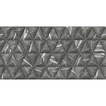 Настенная плитка Cube Ceramica (Куб Керамика) Hardrock Trigon Gray матовая 30х60 см