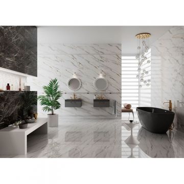 Керамогранит Eurotile (Евротайл) MDO1WT Madison 240 60x120 см