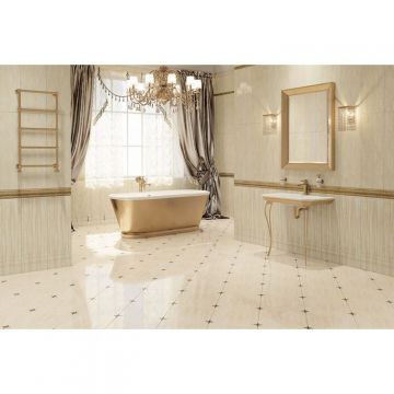 Керамогранит Eurotile (Евротайл) LIA1BN Lia 140 29,5x89,5 см