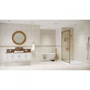 Керамогранит Eurotile (Евротайл) MBD1BN Marbelia 663 рельеф 29,5x89,5 см