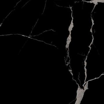 Керамогранит Eurotile Rus (Евротаил Рус) Statuario Black Pol 60x60 см, 7930138705122