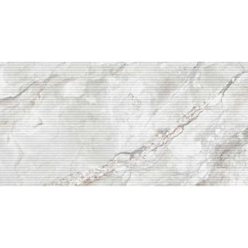 Керамогранит Eurotile Rus (Евротаил Рус) Eteri Light Grey Line 30x60 см, 01-00132544