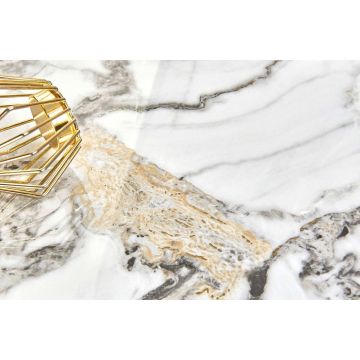 Керамогранит Basconi Home (Баскони Хоме) Bianco Gold Full Body-3 Polished Белый 60x120x0.8 см, BHW-0035-3