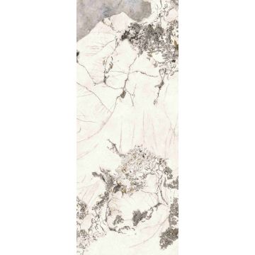 Керамогранит Basconi Home (Баскони Хоме) Rossana Star Белый 120х300 см BHK-4001