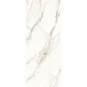 Керамогранит Basconi Home (Баскони Хоме) Franca Gold Белый 120х300 см BHK-4002