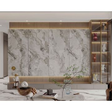 Керамогранит Basconi Home Alessandra Серый 120х300 см BHK-4004