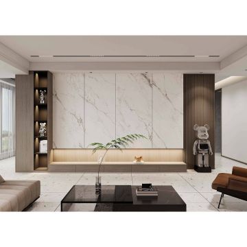 Керамогранит Basconi Home Federica Белый 120х300 см BHK-4005