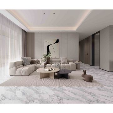 Керамогранит Basconi Home (Баскони Хоме) Arabescato Pro Full Body Polished Серый 60х120 см BHW-0045